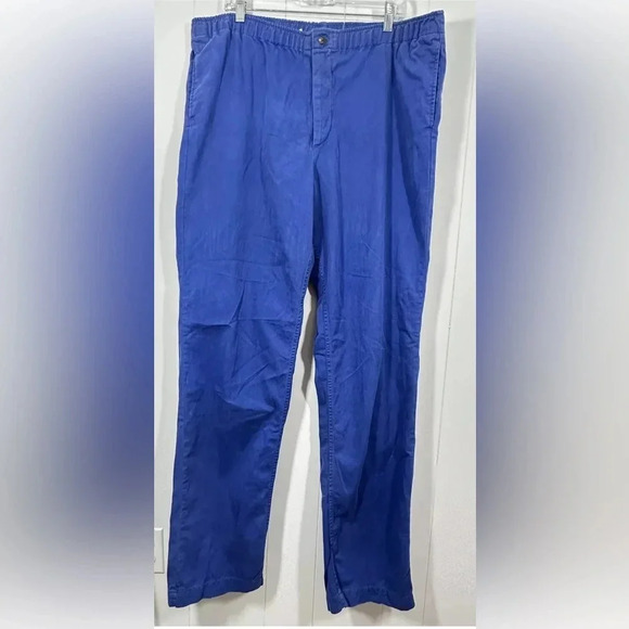 Polo Ralph Lauren Other - NWT VTG Polo Ralph Lauren Blue Walking Pants Fly Zip Golf Made in USA Sz L